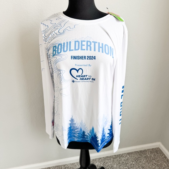 NWT | Boulderthon Running Longsleeve Shirt - Picture 2 of 8